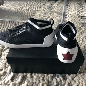 ASH Ninja Red Star Sneaker High-Tops